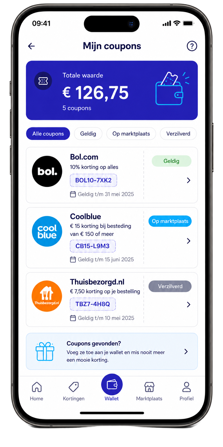 Spotting app op je telefoon